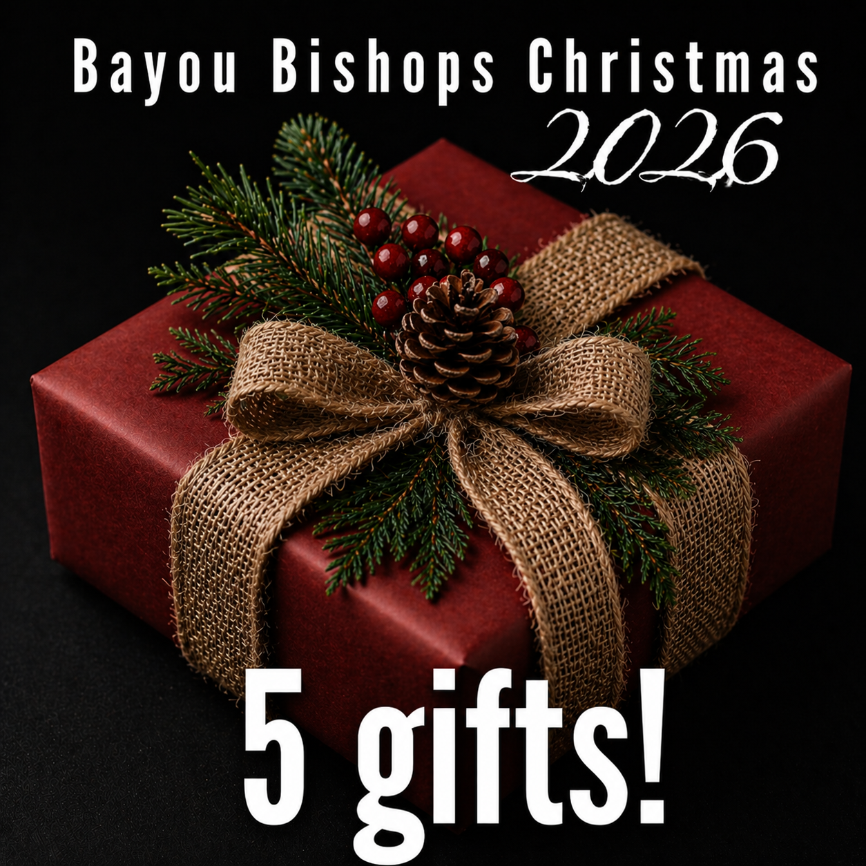 $50.00 Bayou Bishop Christmas Box