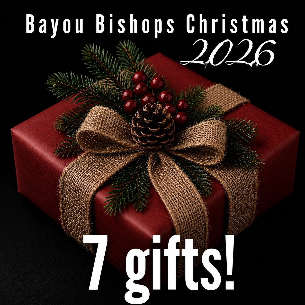 $75.00 Bayou Bishop Christmas Box