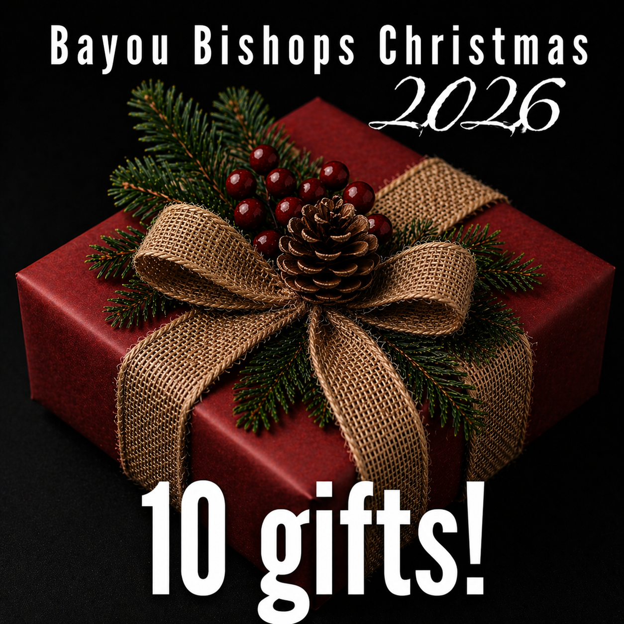 $100.00 Bayou Bishop Christmas Box
