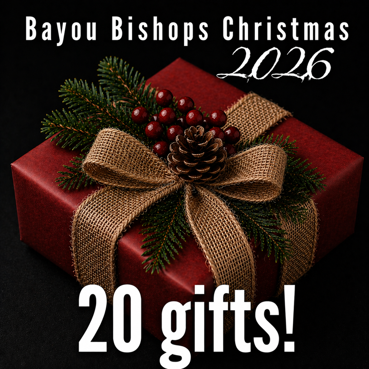 $200.00 Bayou Bishop Christmas Box