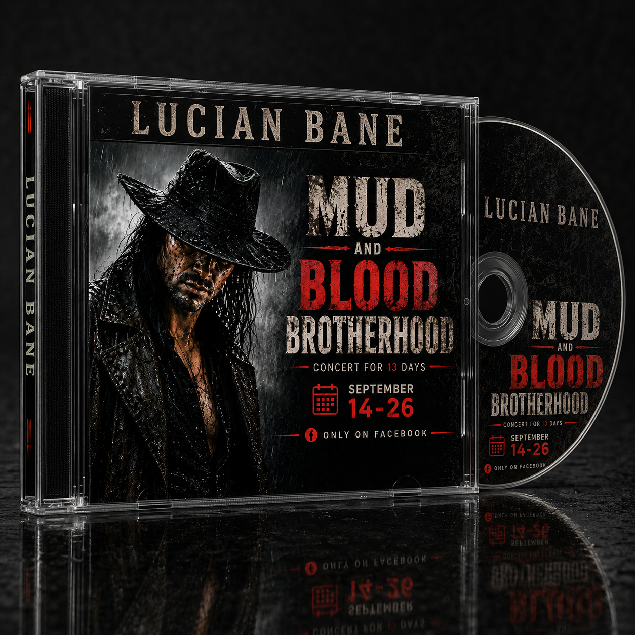 Mud and Blood Brotherhood Signed Jeweled CD