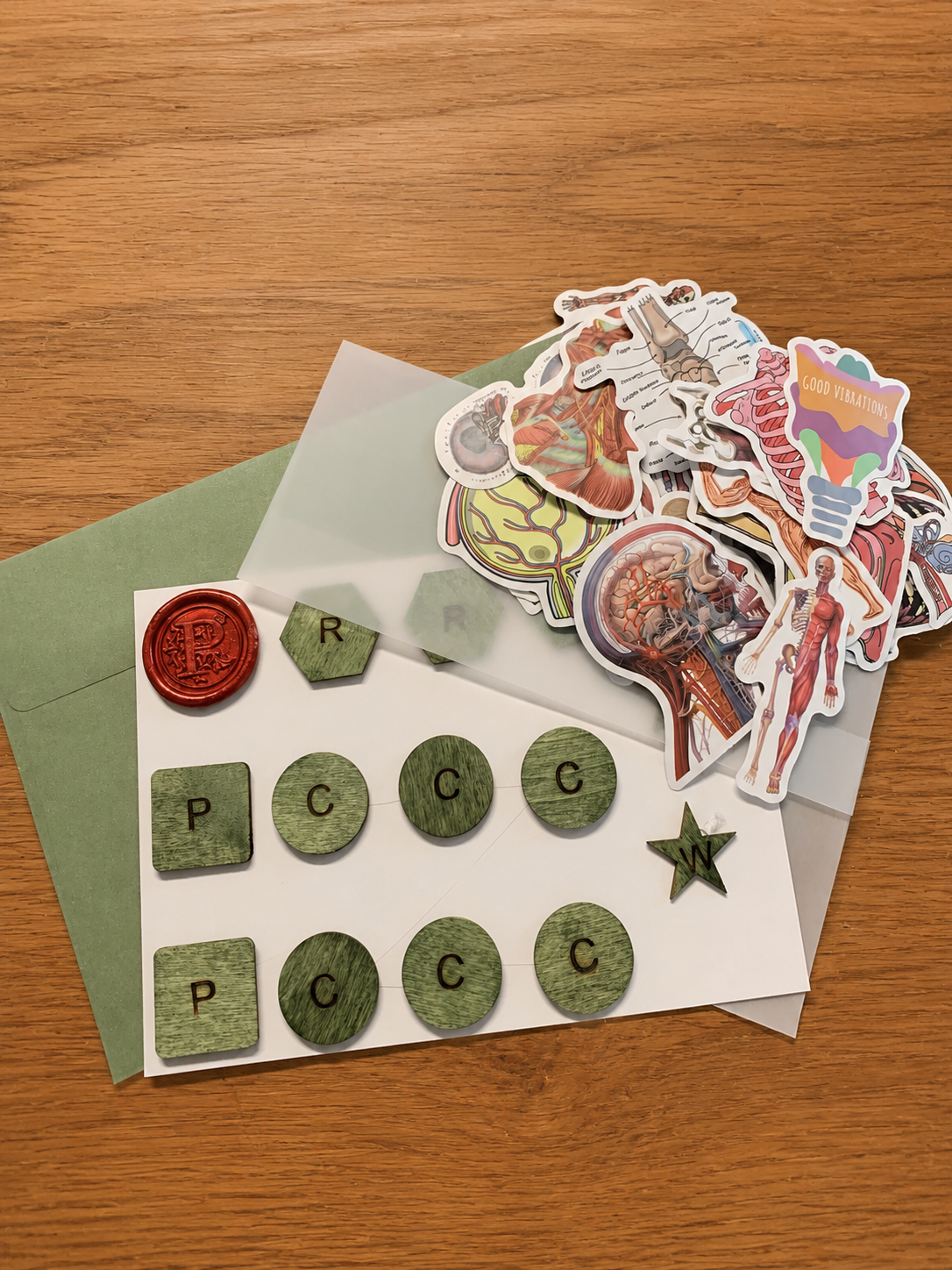 Patches' Collector Card Game Pieces