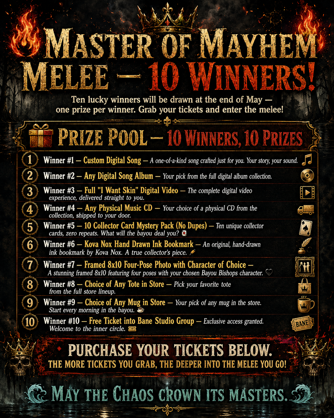Master of Mayhem Melee