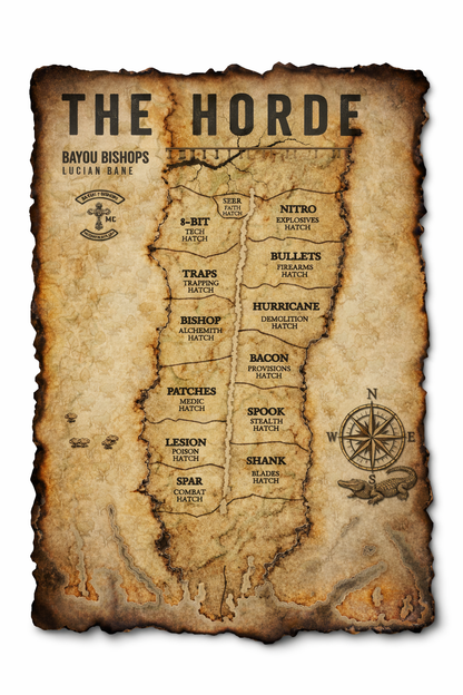 The Horde Map--Bayou Bishops
