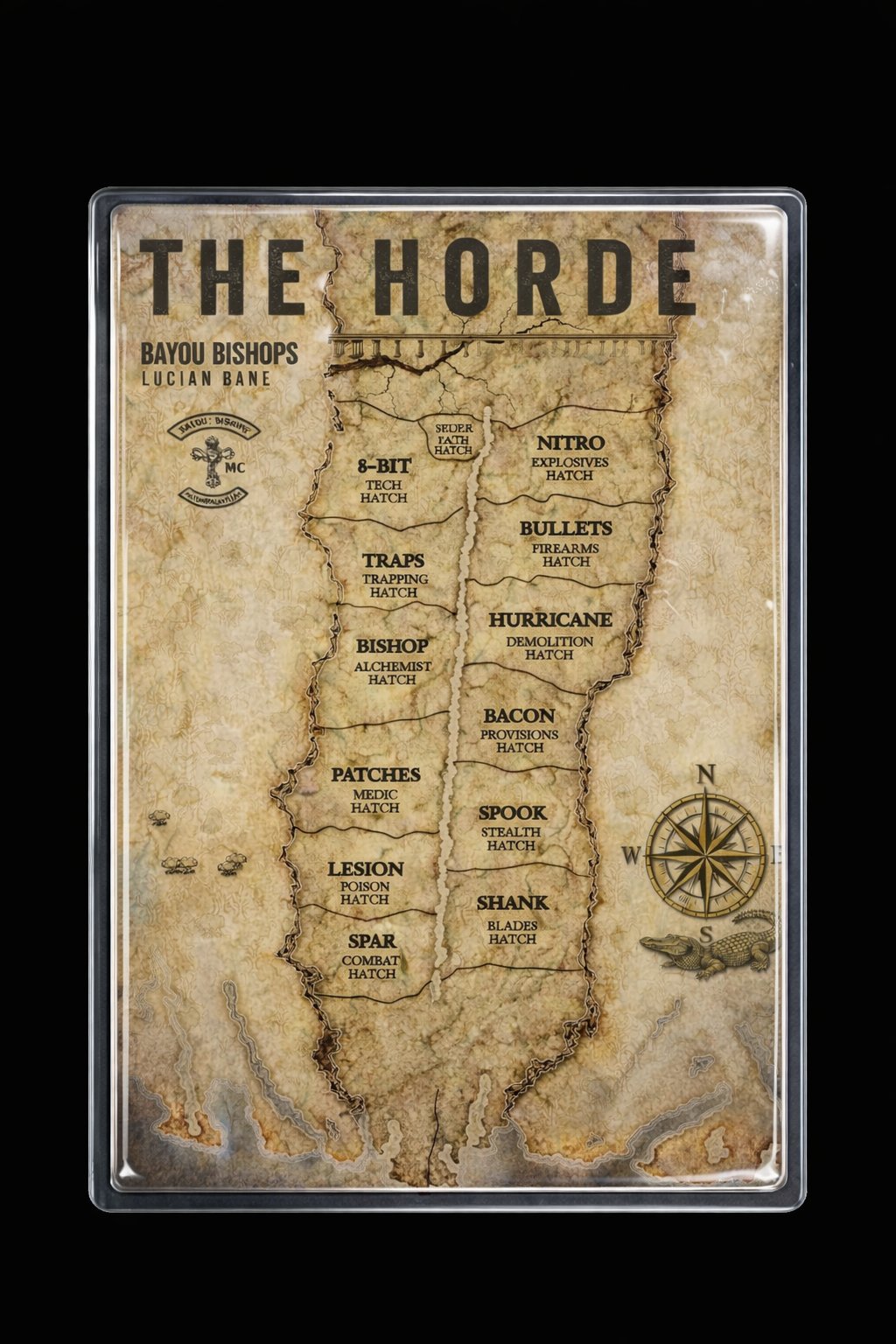 The Horde Map--Bayou Bishops