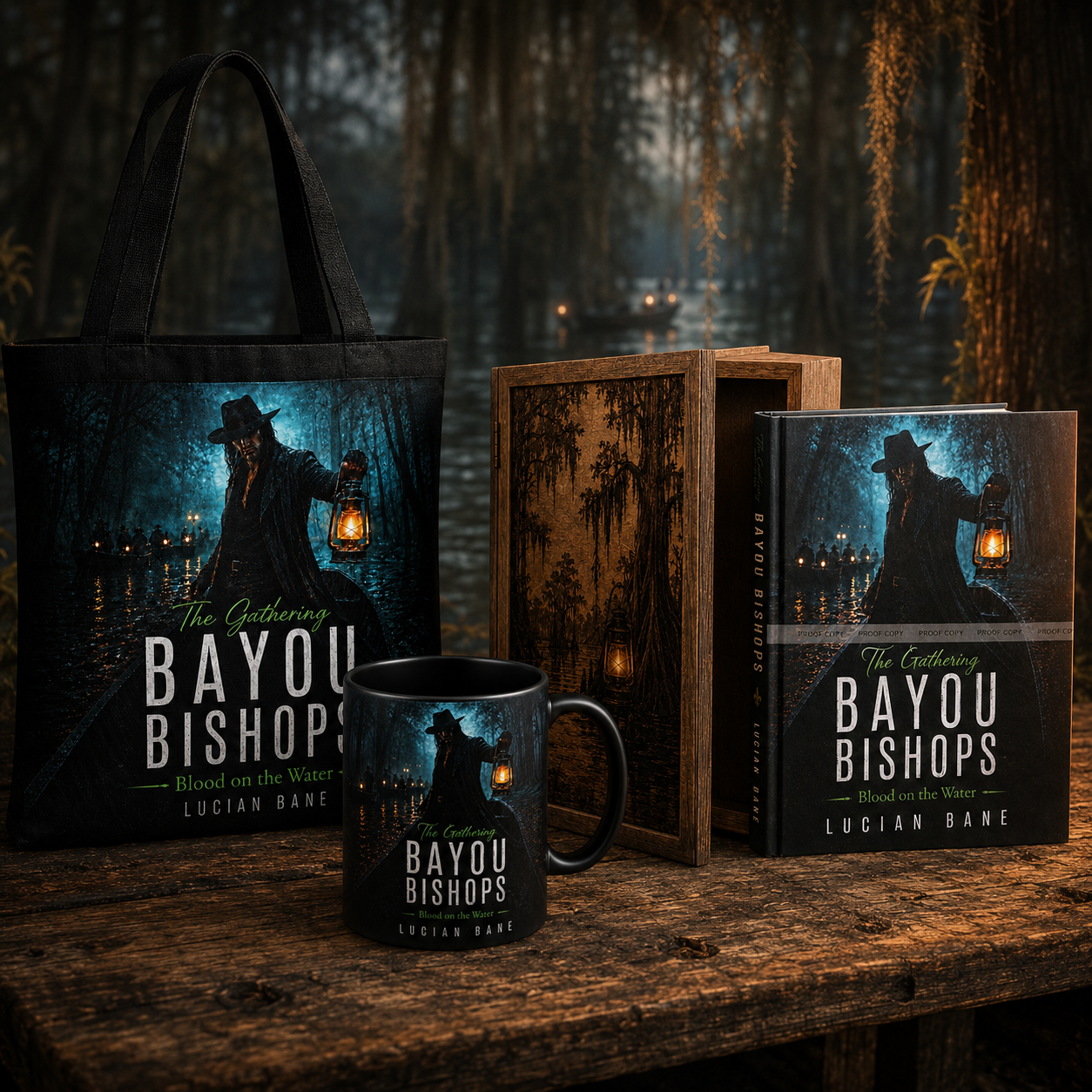 Bayou Bishops hardcopy bundle prize