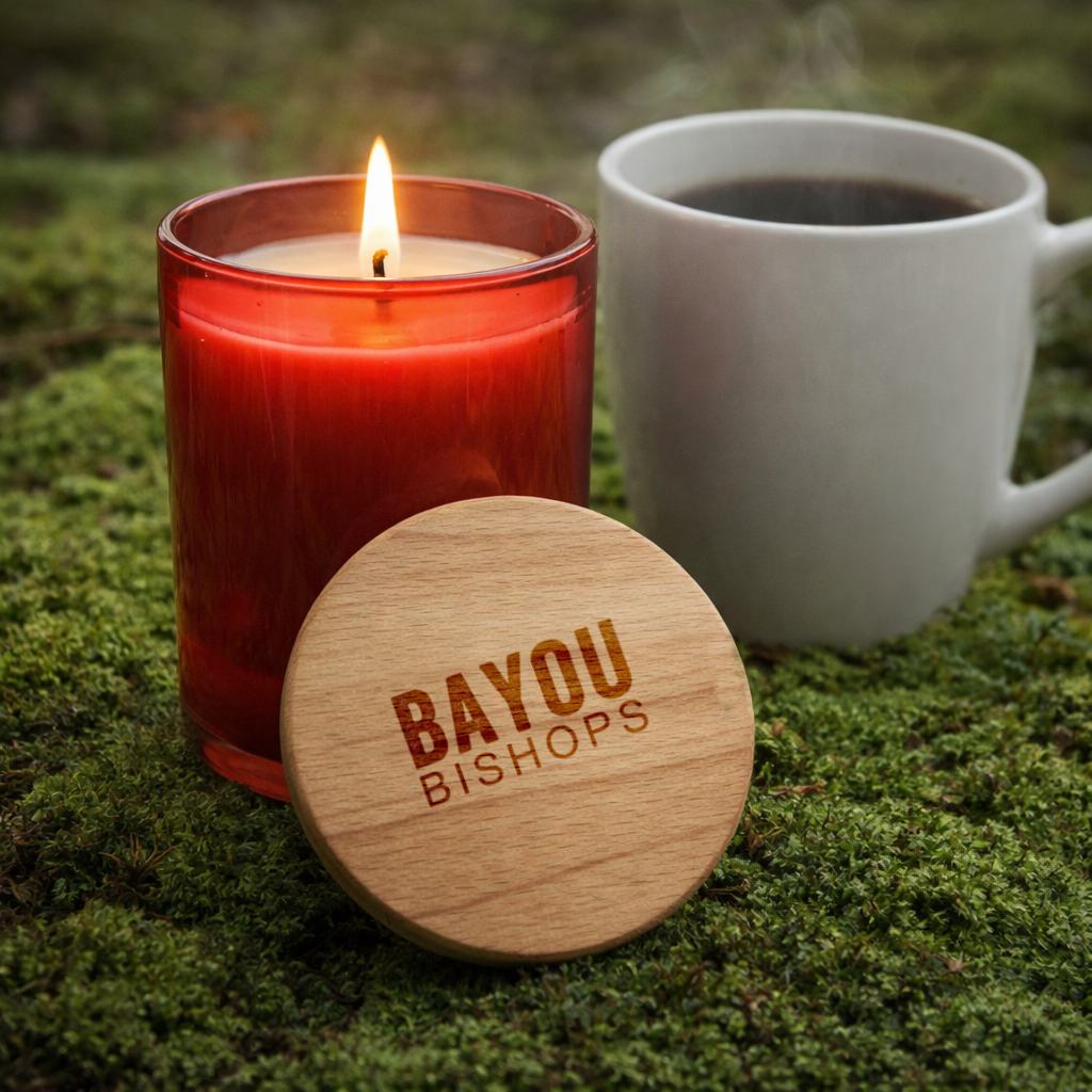 Bishop Hand-Poured Candle - Noir Bayou Nights
