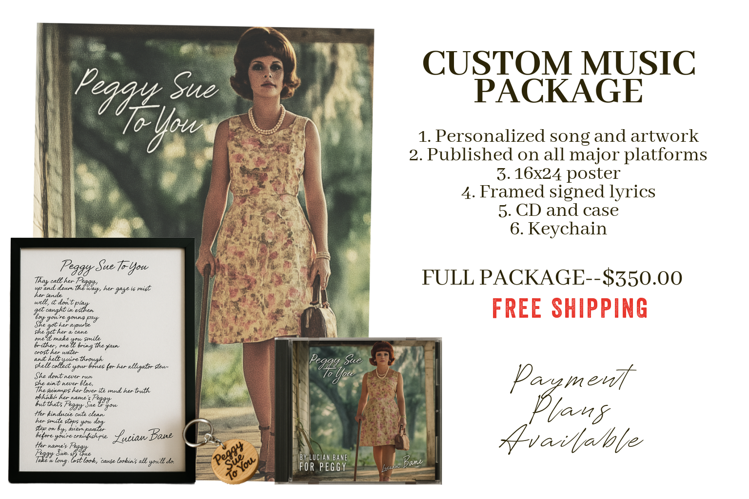 Custom Song Package #3