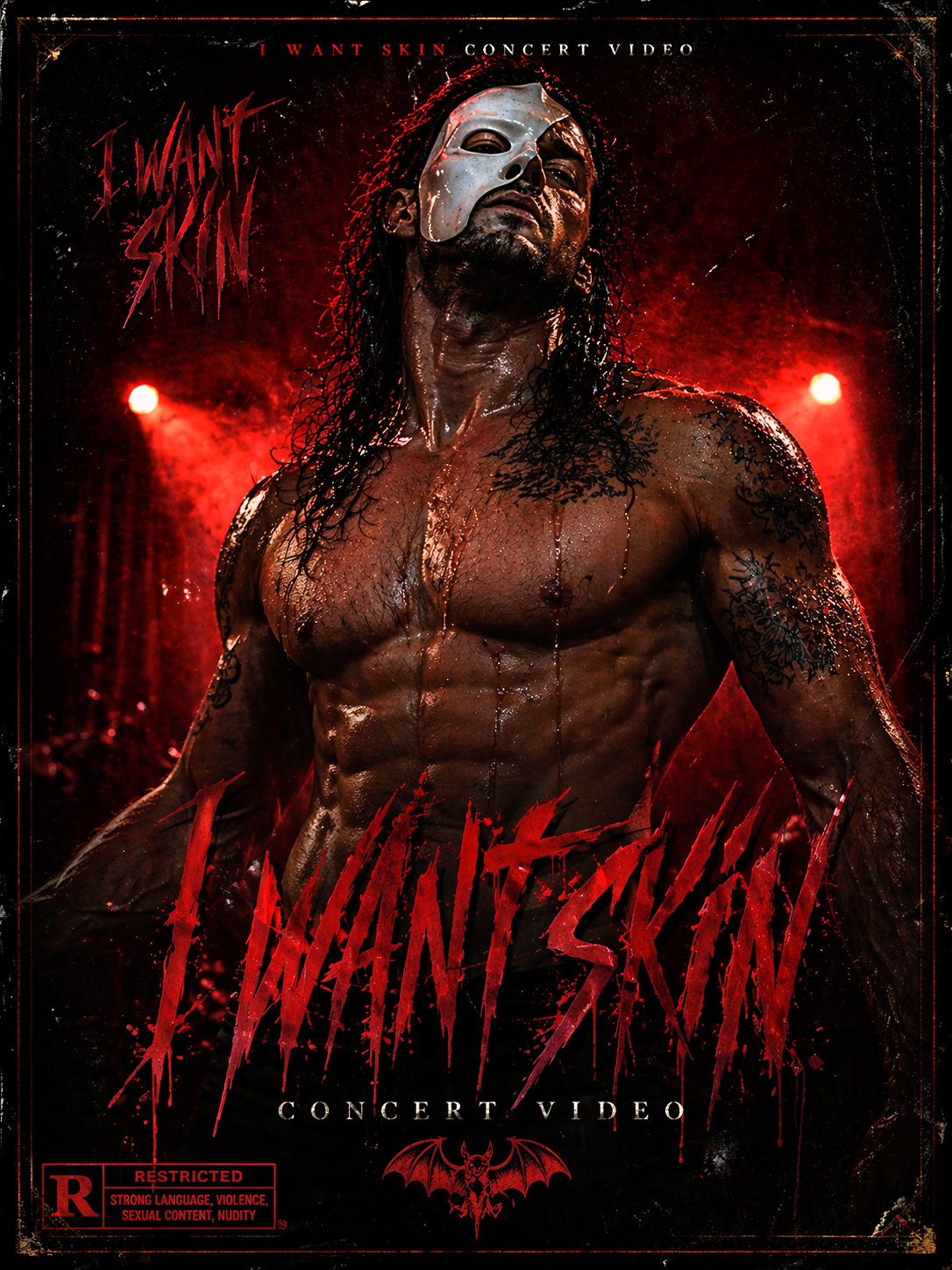 I Want Skin Concert Video