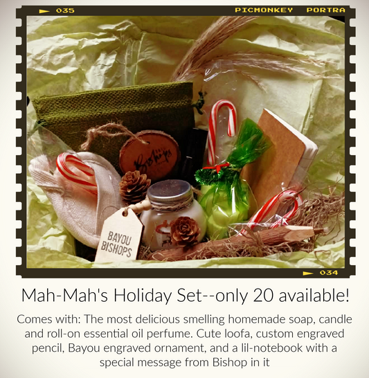Mah-Mah's Holiday Soap Set--Price includes shipping in the US!